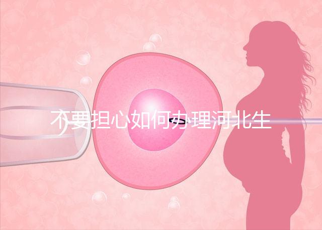 不要擔心如何辦理河北生育登記，找出邯鄲在哪里辦理