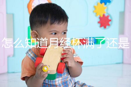 怎么知道月經杯滿了還是沒滿看這,3大感覺說明快溢出來了