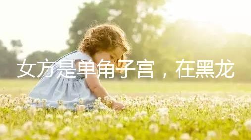 女方是單角子宮，在黑龍江雙城能不能做試管嬰兒？