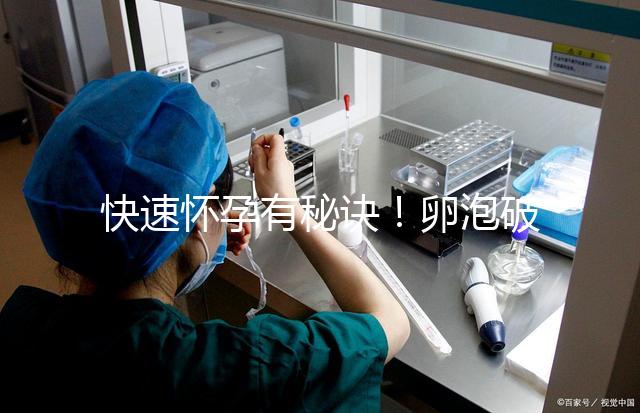 快速懷孕有秘訣！卵泡破裂后多久同房是關鍵