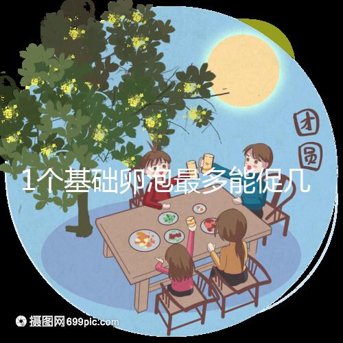 1個基礎(chǔ)卵泡最多能促幾個因人而異，數(shù)量會變多真沒騙人