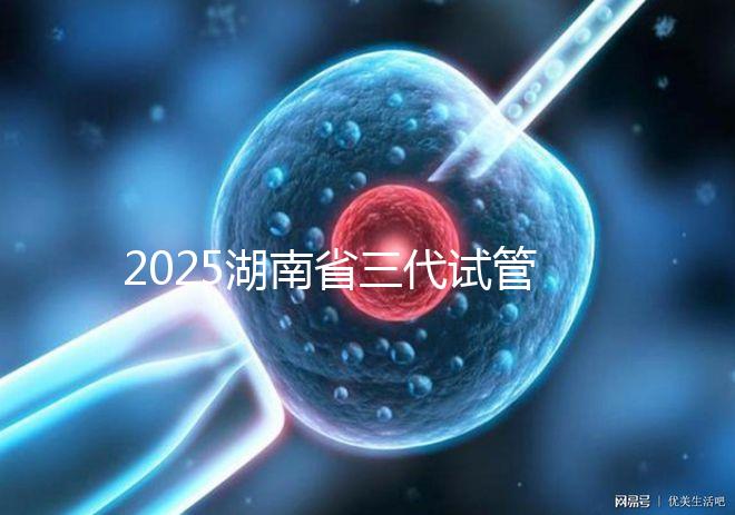 2025湖南省三代試管全部費用明細匯總，備齊這個金額即可